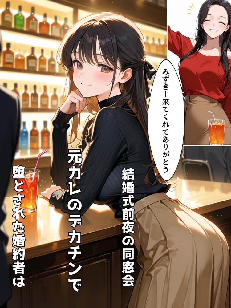 結婚式前夜の同窓会  元カレのデカチンで堕とされた婚約者は【bbの部屋】 エロ同人誌画像 001
