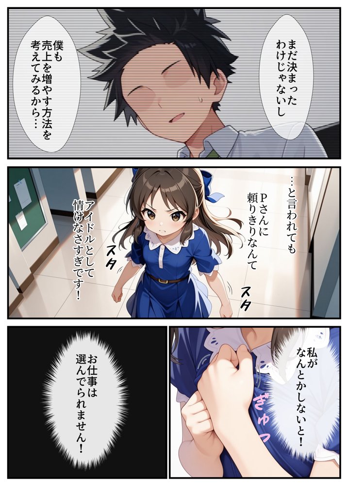 仕事を選んでられないアイドルがエッチな撮影に挑戦したら快楽におぼれちゃったお話【Nick】 エロ同人誌画像 003