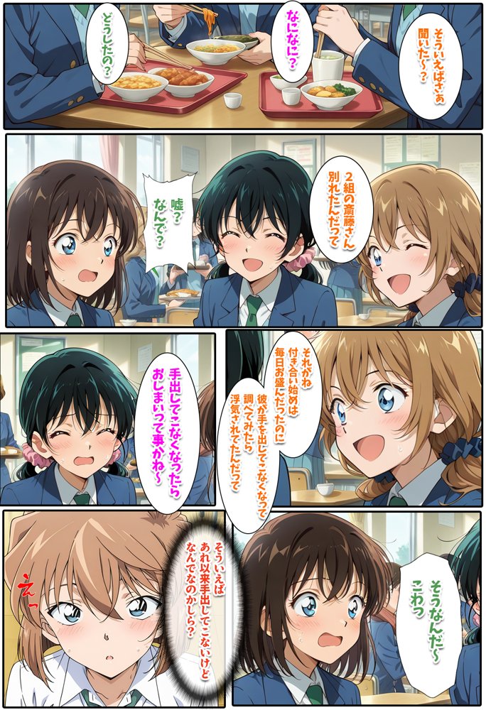 新・名探偵の三角関係2【BK】 エロ同人誌画像 003