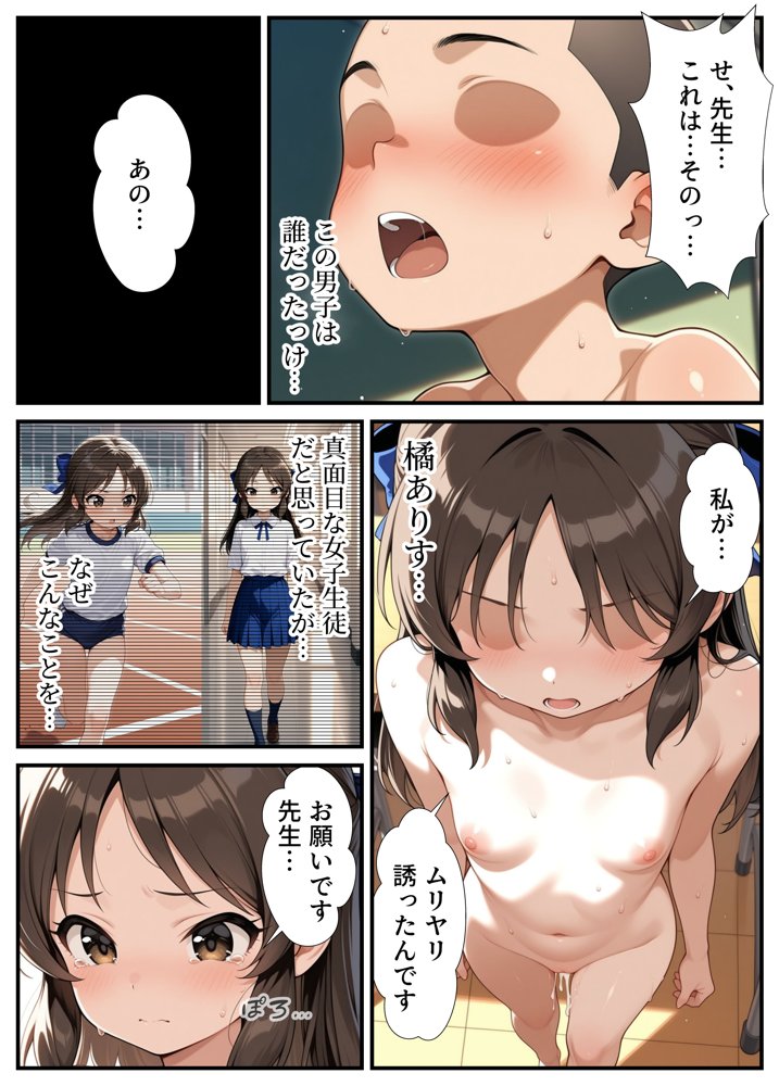 先生を誘惑しようとしたアイドルが大きなお●んちんでわからされちゃう（？）お話【Nick】 エロ同人誌画像 002
