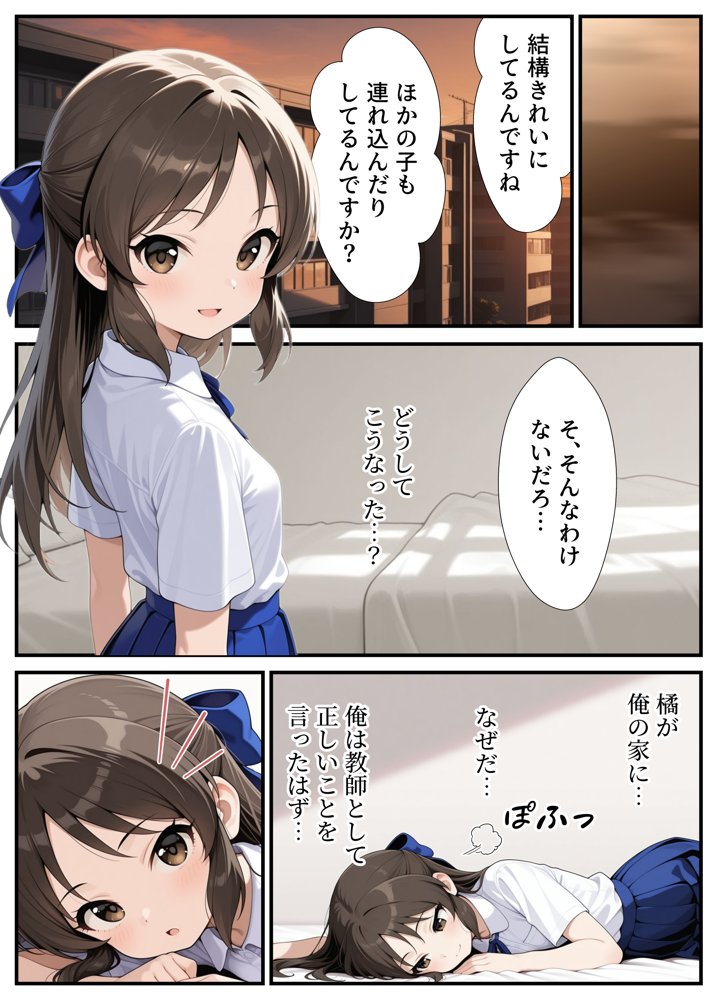 先生を誘惑しようとしたアイドルが大きなお●んちんでわからされちゃう（？）お話【Nick】 エロ同人誌画像 009