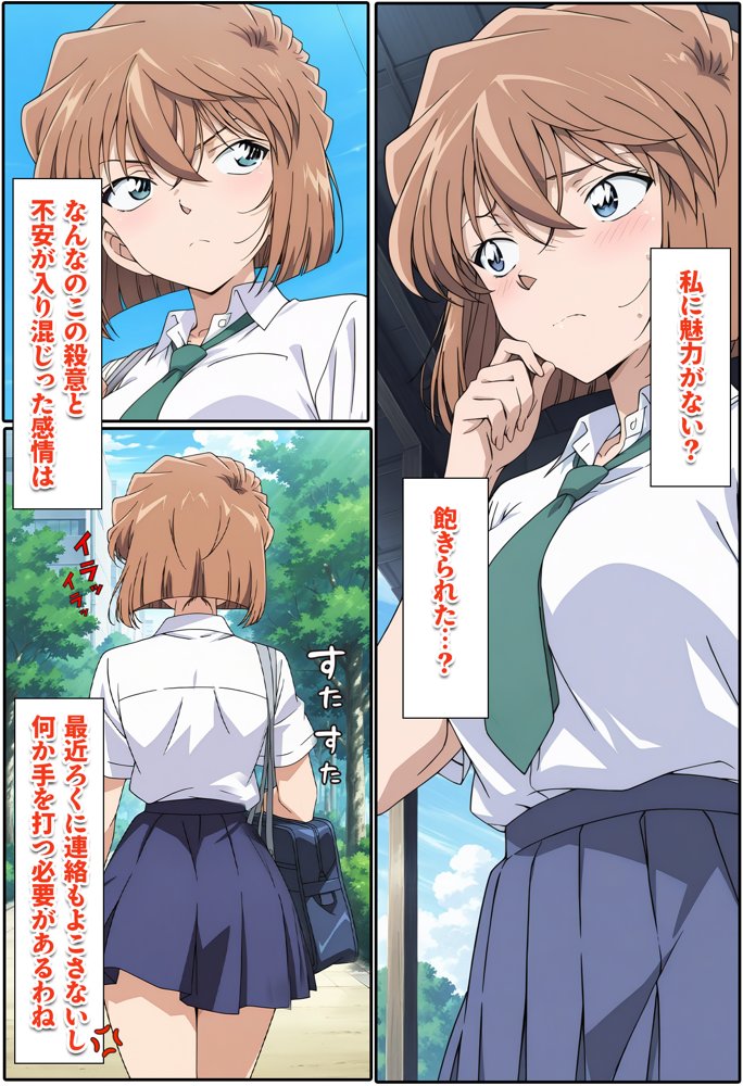 新・名探偵の三角関係2【BK】 エロ同人誌画像 004