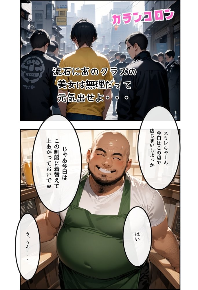 僕の彼女が種付けおじさんにNTRされてしまった件2巻【種付け出版】 エロ同人誌画像 011