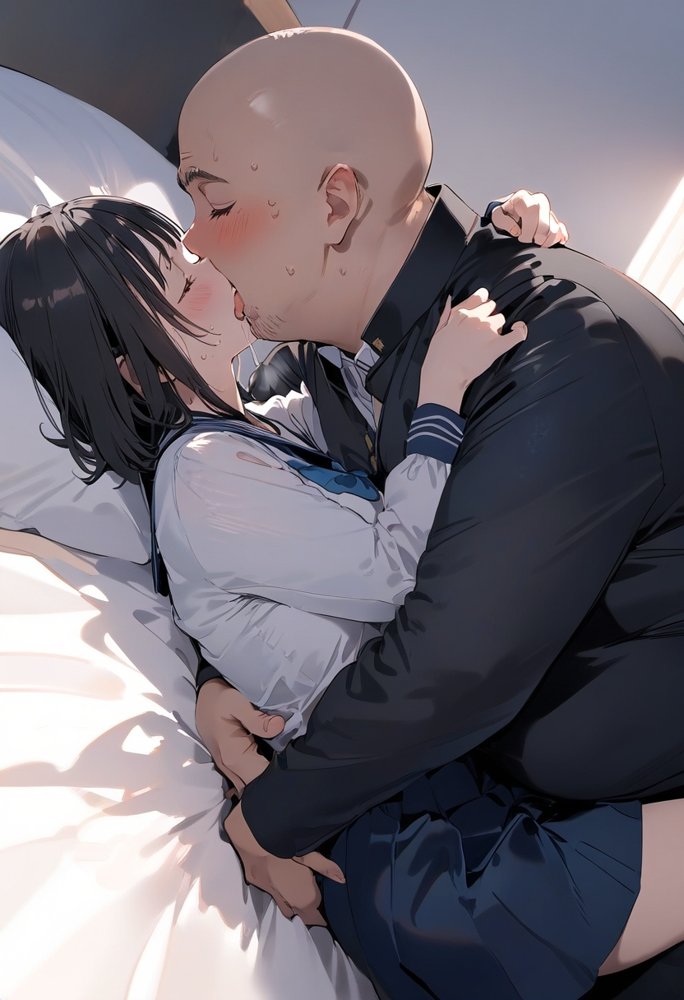 僕の彼女が種付けおじさんにNTRされてしまった件2巻【種付け出版】 エロ同人誌画像 045