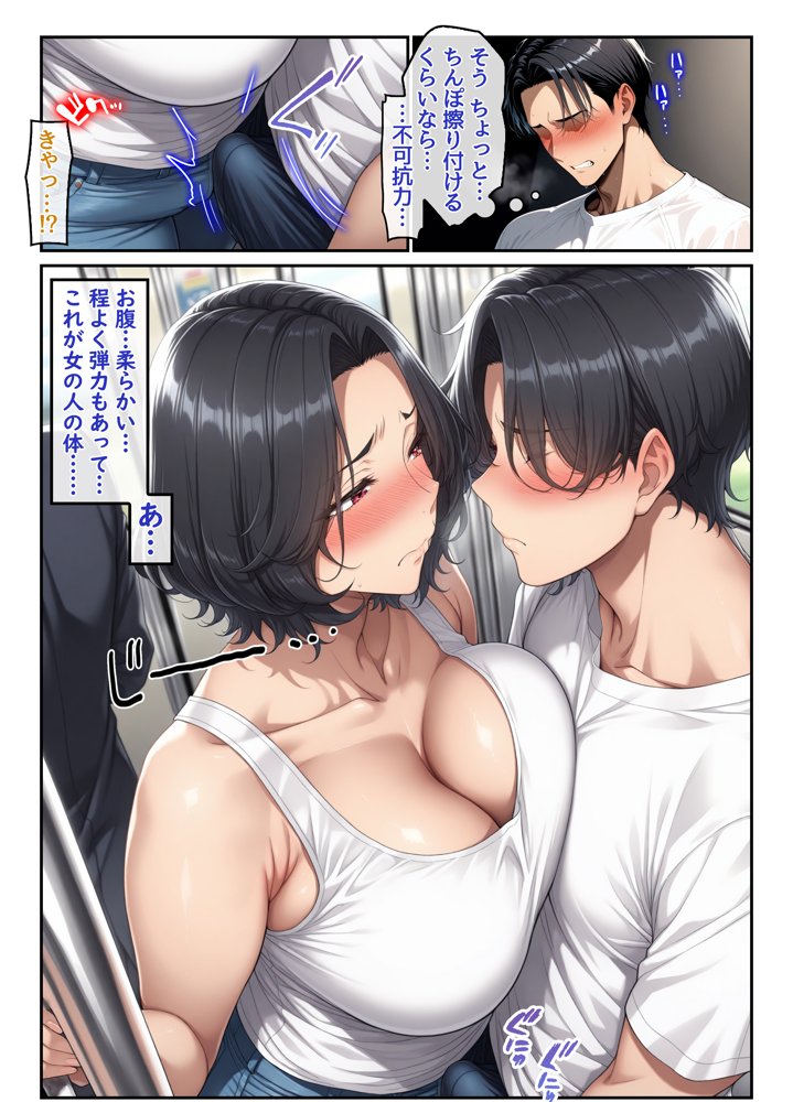 彼女の母親を痴●してしまった俺、許されないはずの快楽に堕ちていく話【ハレノヒ】 エロ同人誌画像 007