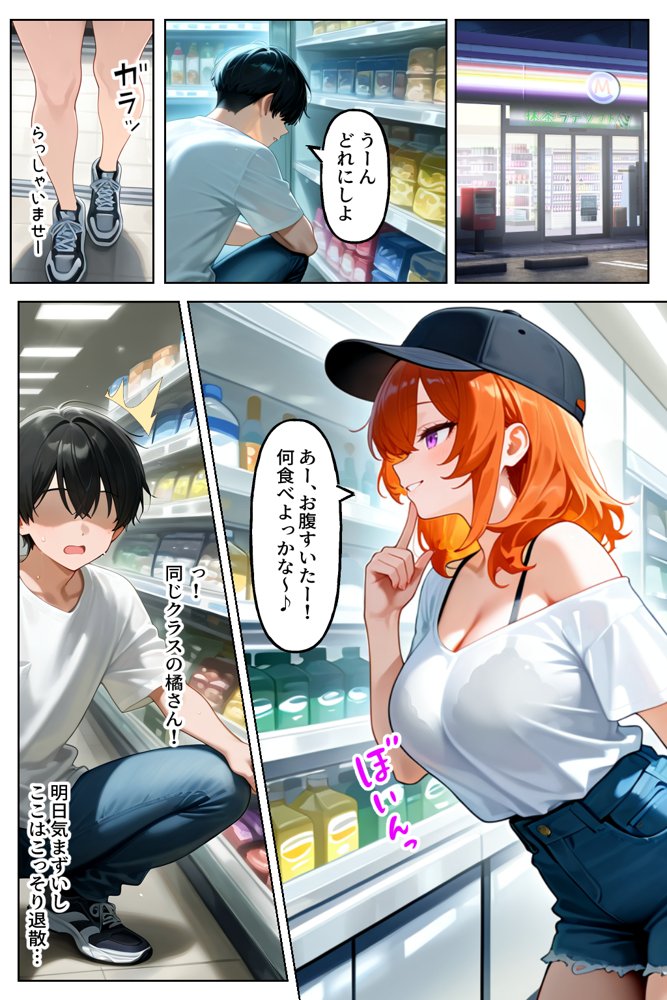 クラスの人気ギャルが家出してうちに転がり込んできたけど…まさかの処女でした【イチャラブ堂】 エロ同人誌画像 001